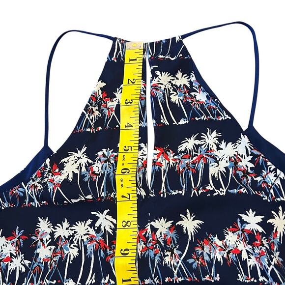 Express Barcelona Women's Palm Tree Reversible Cami Tank, Size XS - Picture 6 of 8